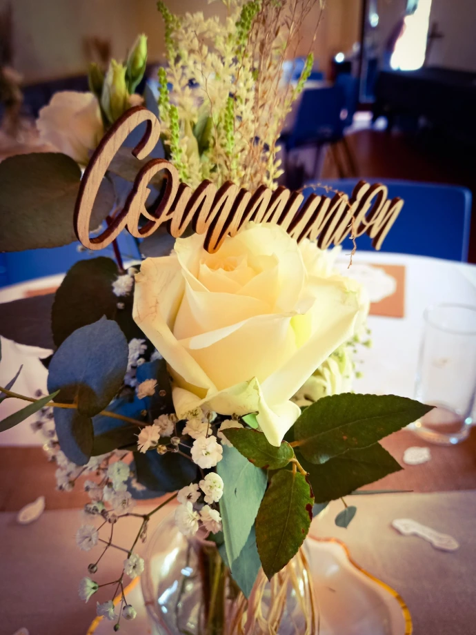 Décoration florale de la Petite Salle